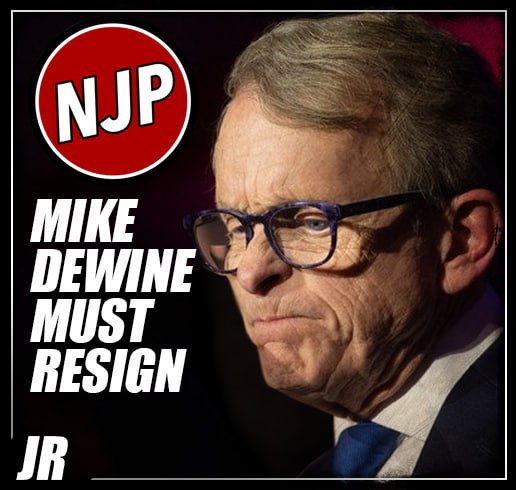 “DeWine must resign!” the National Justice Party protests ‘criminal’ train derailment response in multiple cities