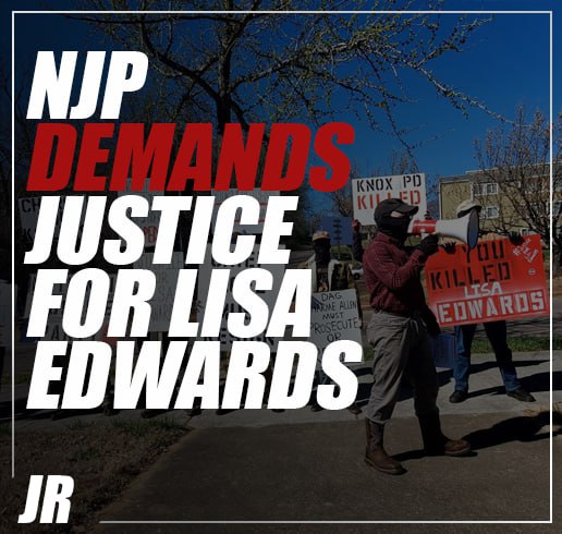 The National Justice Party protests, demands justice for Lisa Edwards in Knoxville, Tennessee