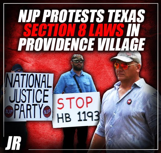 National Justice Party protests ‘anti-White’ Section 8 law in Providence Village, Texas