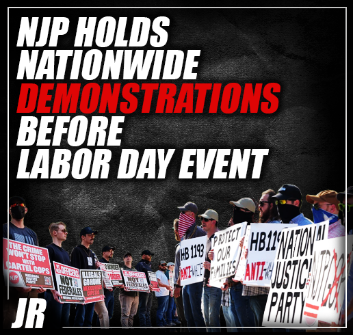 National Justice Party holds demonstrations across the country in run-up to major Labor Day event