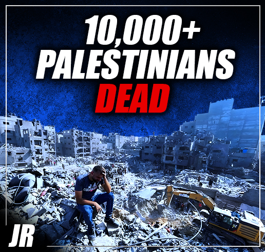 Palestinian death toll exceeds 10,000 as Israel continues relentless ‘war crimes’ in Gaza