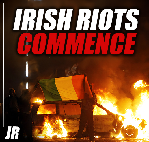 Riots break out in Dublin after migrant attack targets Irish women and children