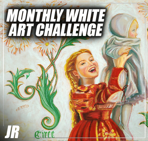 ‘Monthly White Art Challenge’ hopes to inspire unity through creativity