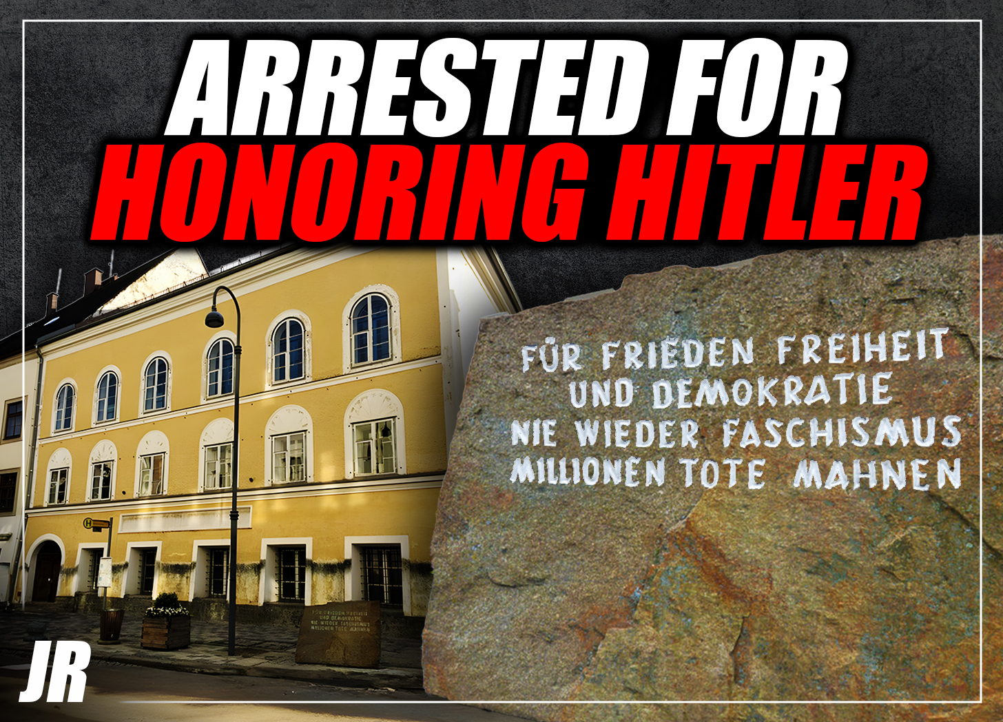 Four Germans arrested for ‘leaving flowers’ at Adolf Hitler’s birthplace