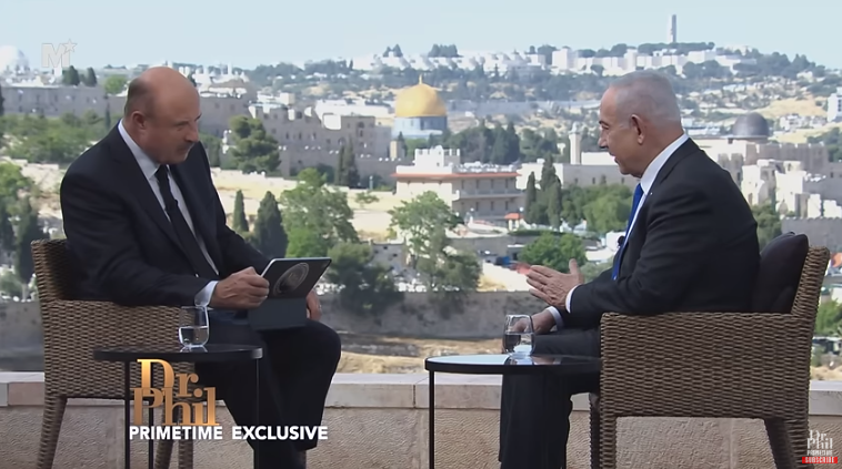 Netanyahu links campus protestors to ‘genocide’ of Jews in Dr. Phil interview